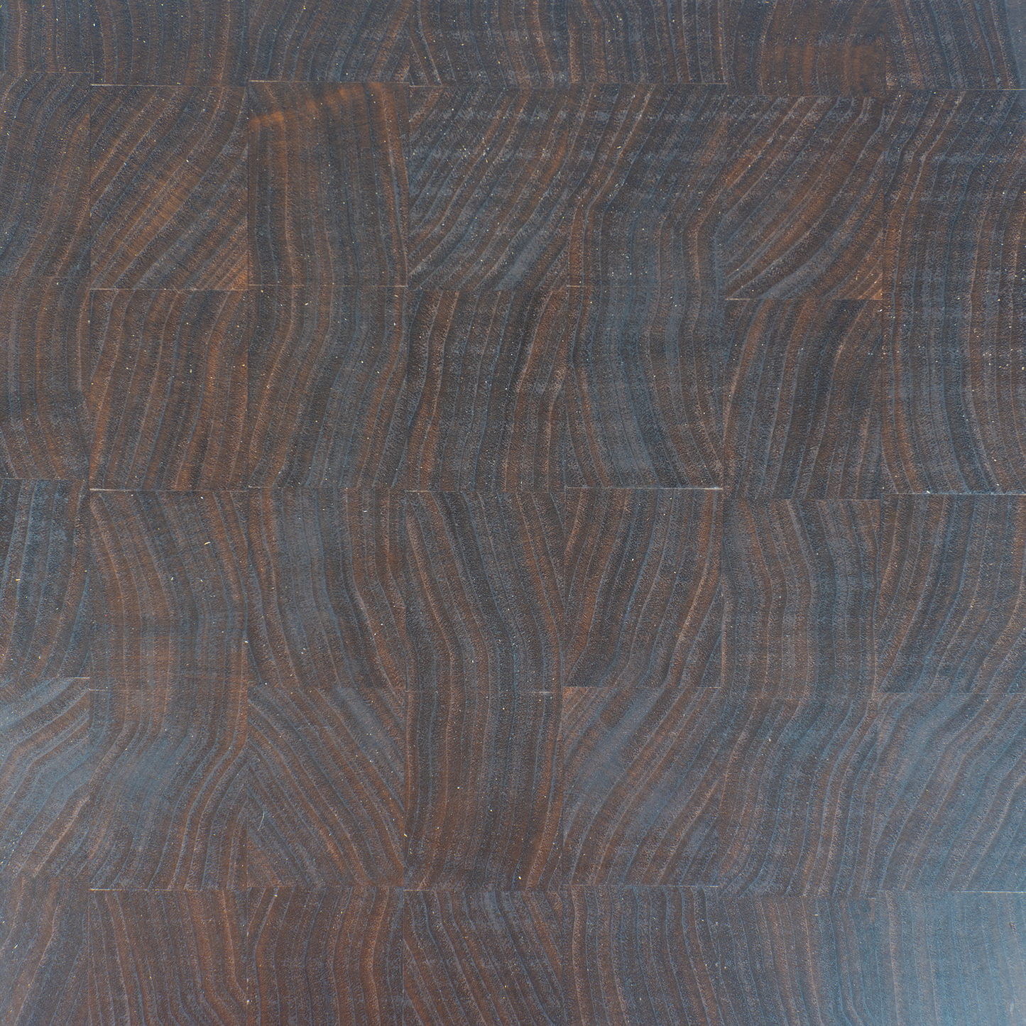 Close up walnut end grain pattern on handcrafted cutting board — Red Tail Boards